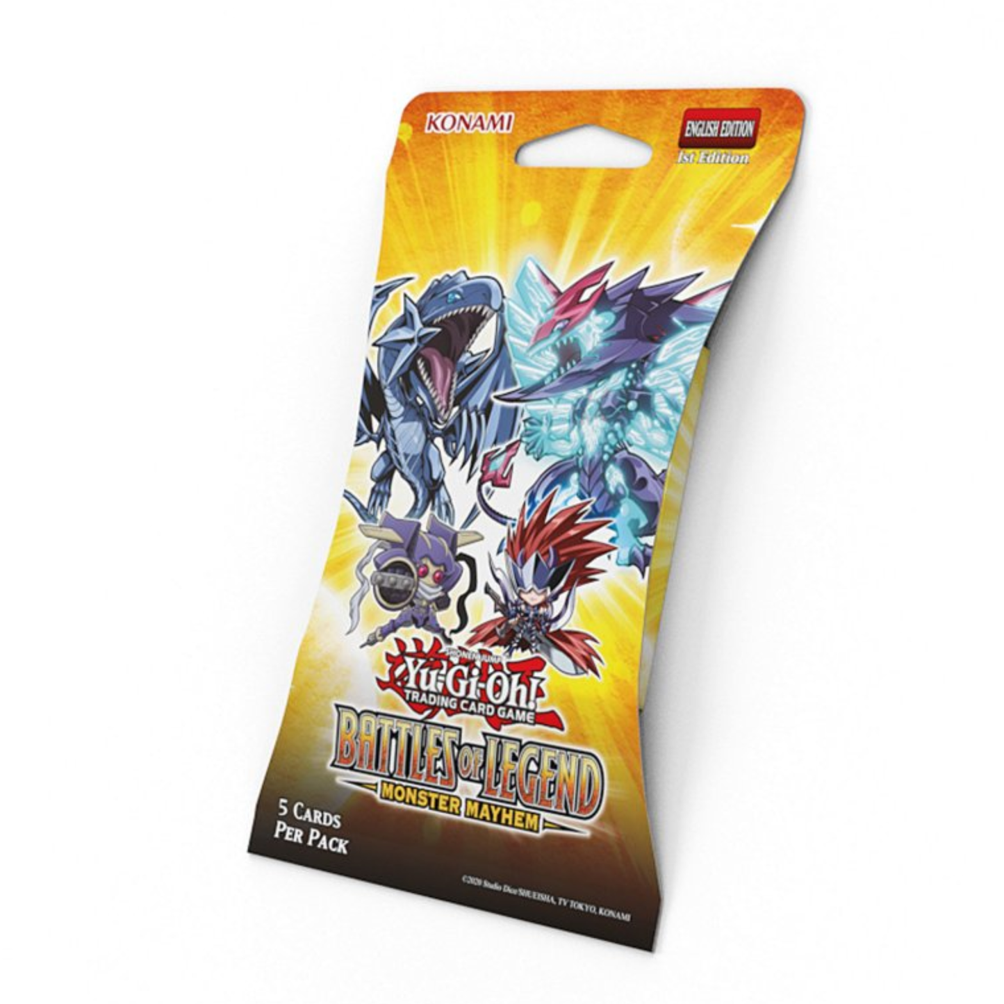 
                  
                    YuGiOh Battles of Legends: Monster Mayhem 5 x card Blister
                  
                