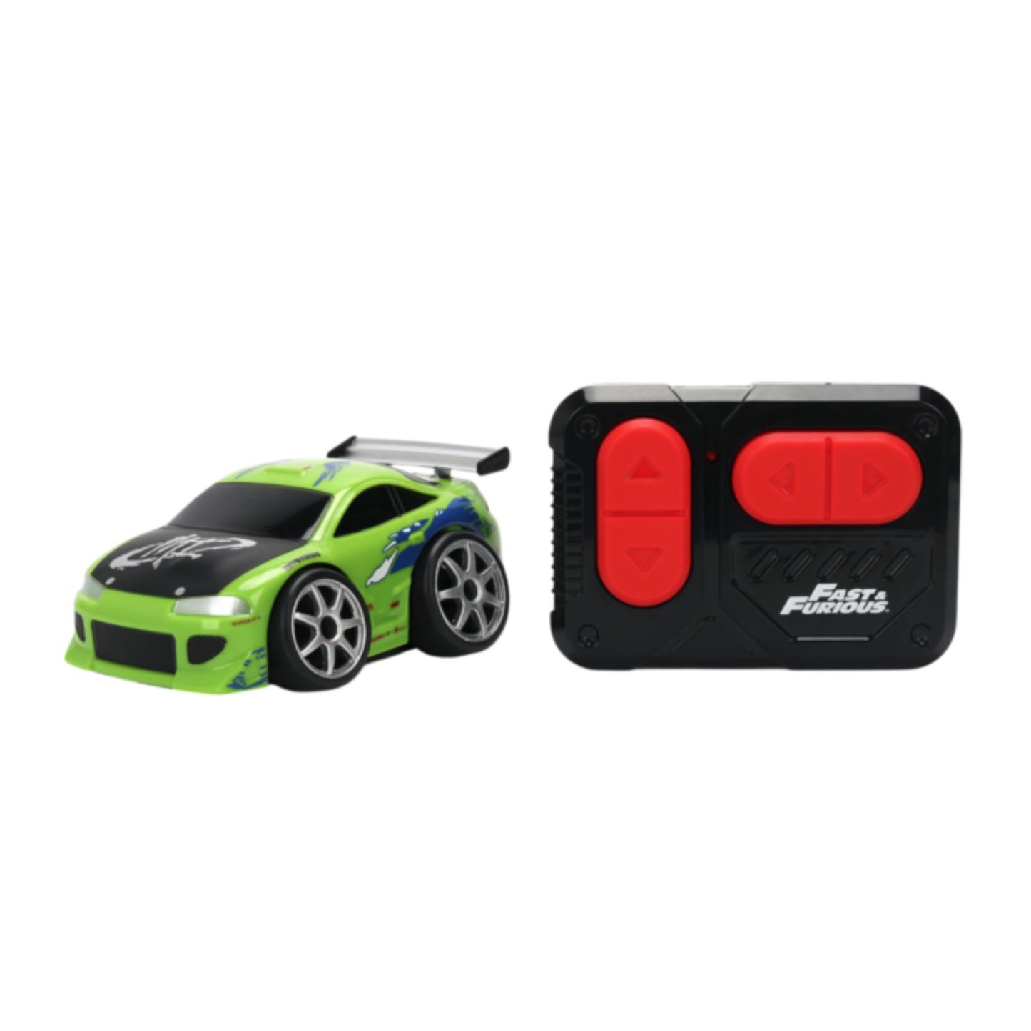 
                  
                    Fast & Furious - 1995 Mitsubishi Eclipse Small Blocks 1:28 Scale Remote Control Car
                  
                