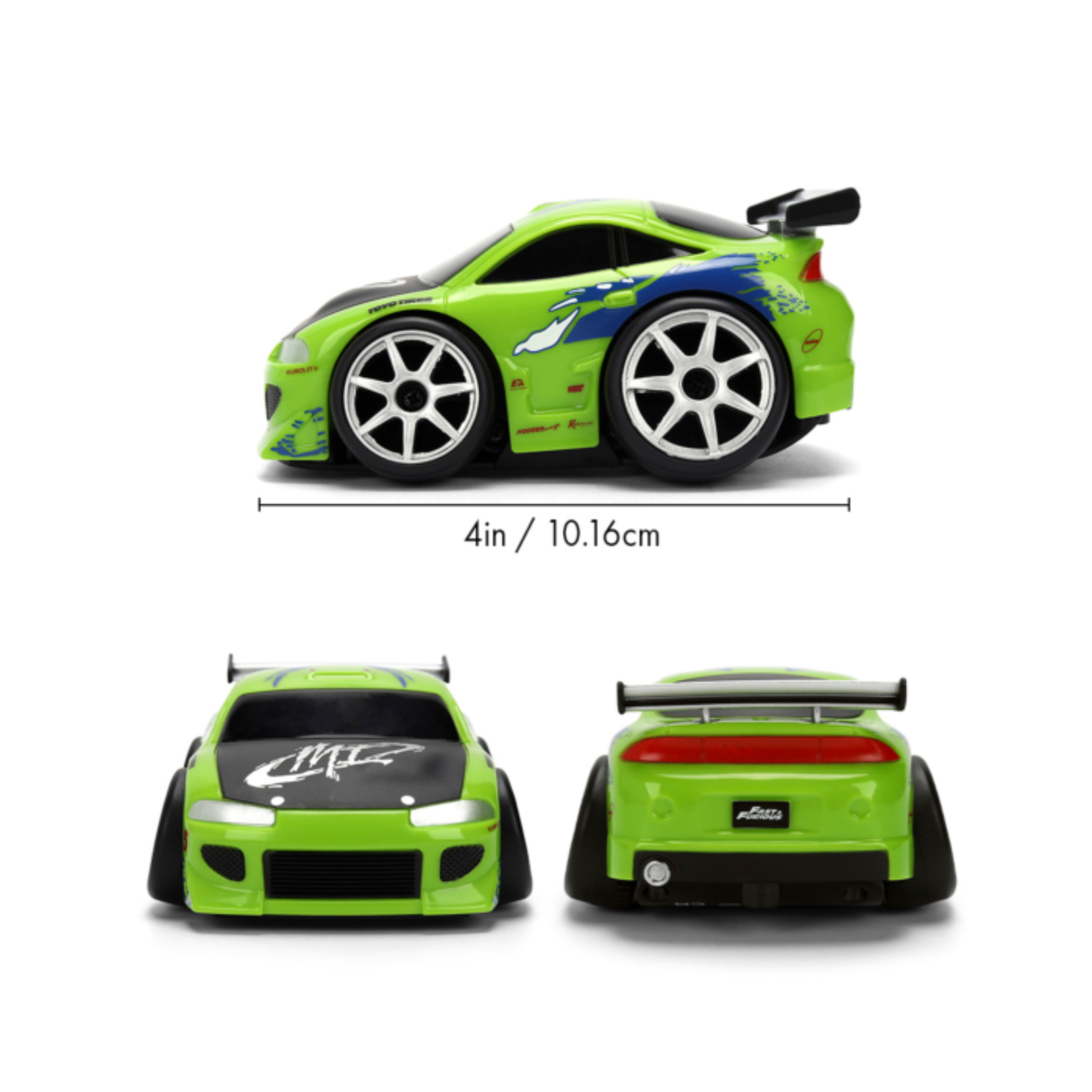 
                  
                    Fast & Furious - 1995 Mitsubishi Eclipse Small Blocks 1:28 Scale Remote Control Car
                  
                