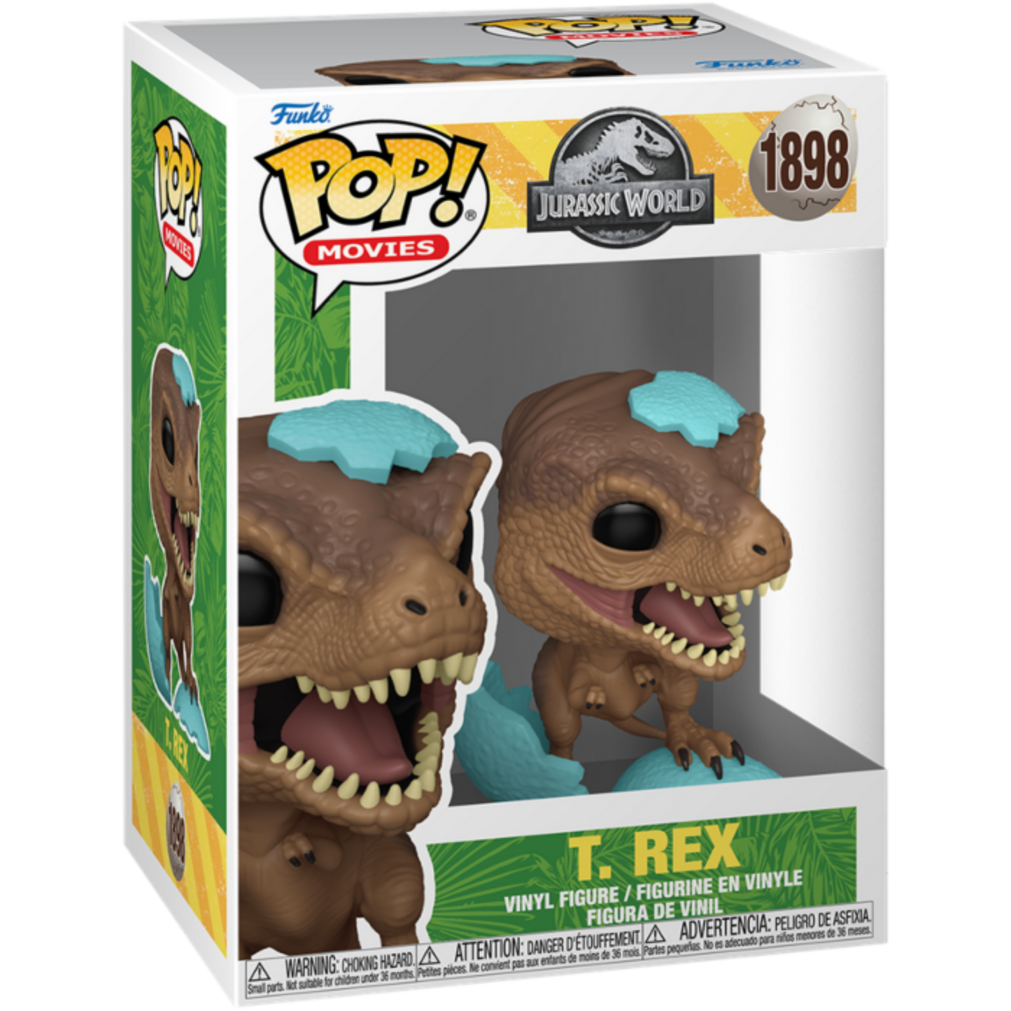 
                  
                    Jurassic Park - T-Rex Hatching (Blue Egg) Pop! Vinyl Figure
                  
                