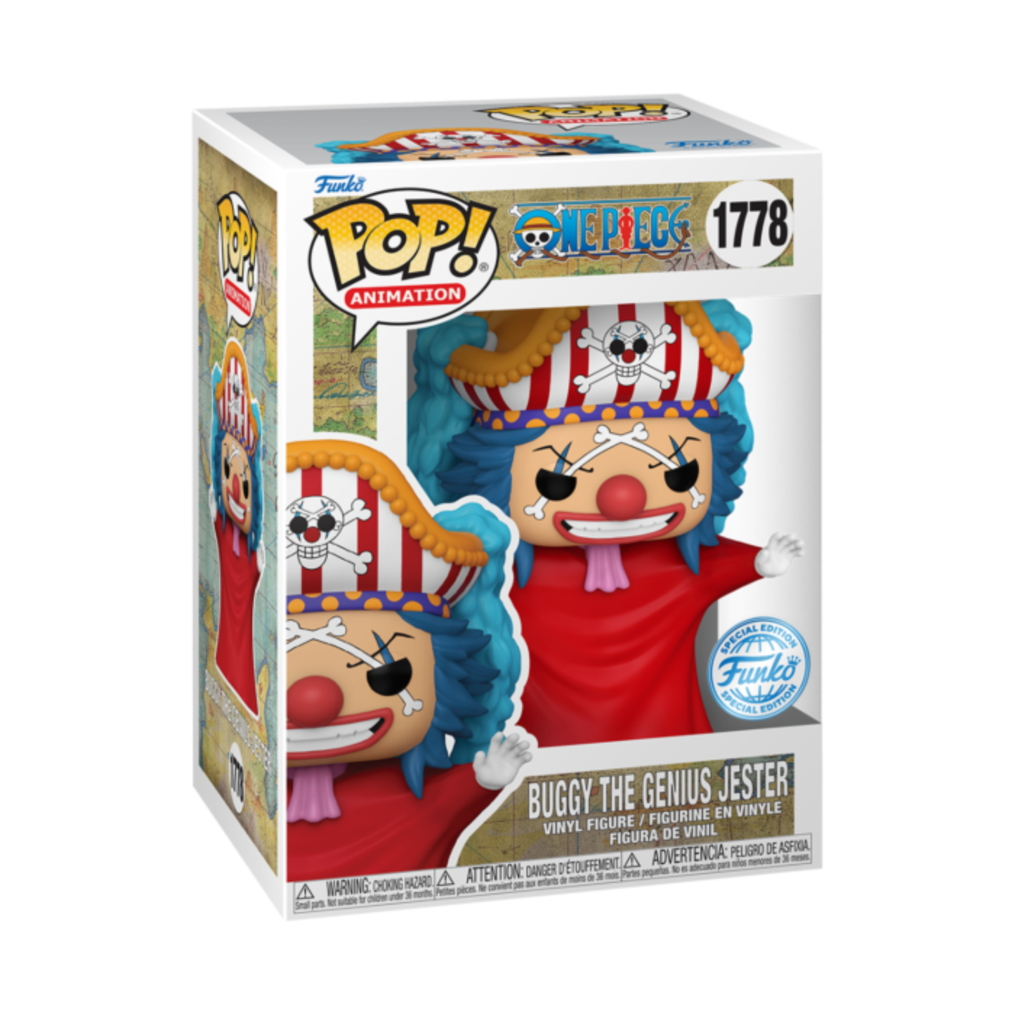 
                  
                    One Piece - Buggy the Genius Jester Pop! Vinyl Figure
                  
                