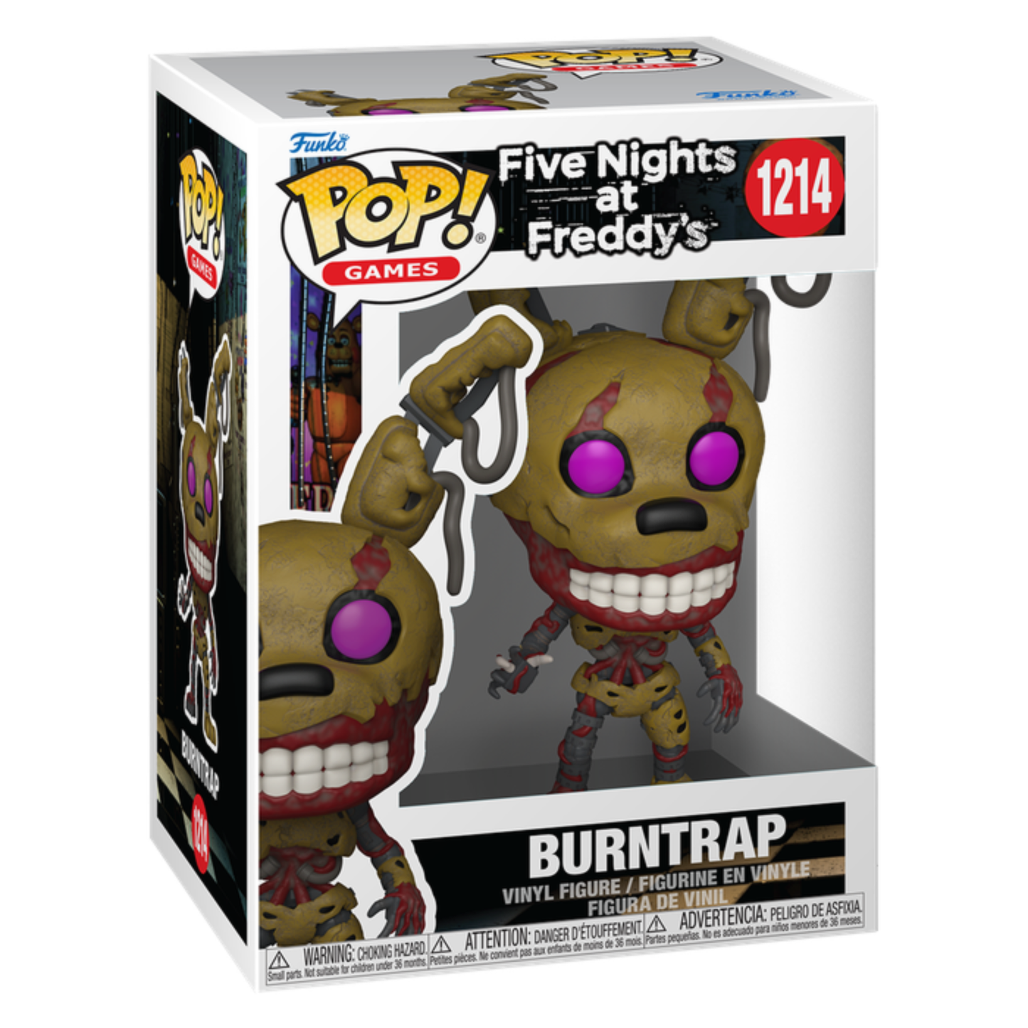 
                  
                    Five Nights at Freddy's - Burntrap Pop! Vinyl Figure
                  
                