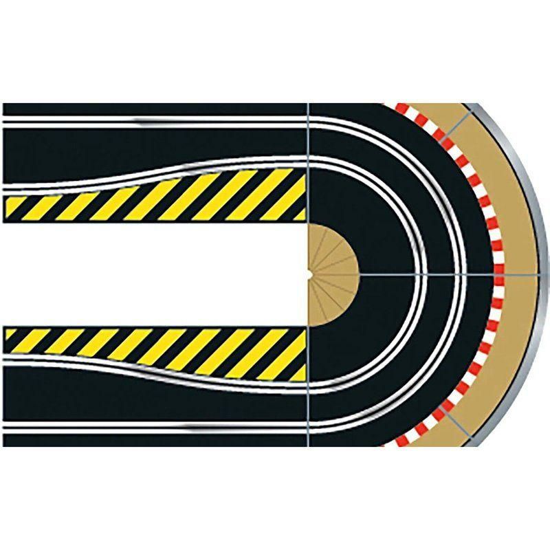 SCALEXTRIC HAIRPIN CURVE TRACK ACCESSORY PACK - REPLACES C8512 SCALEXTRIC HAIRPIN CURVE TRACK ACCESSORY PACK - REPLACES C8512