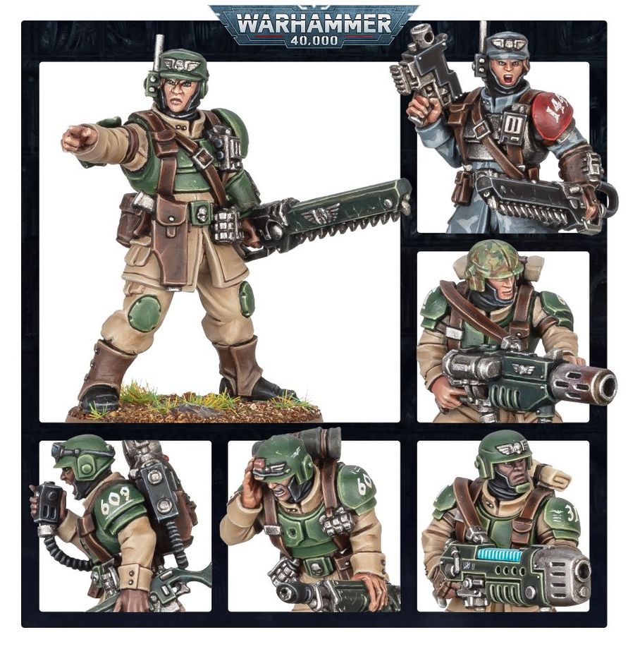 
                  
                    Warhammer 40,00 - Astra Militarum: Cadian Shock Troops
                  
                