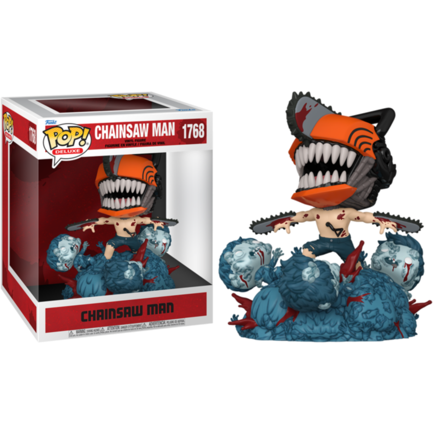 
                  
                    Chainsaw Man - Chainsaw Man Pop! Deluxe Vinyl Figure
                  
                