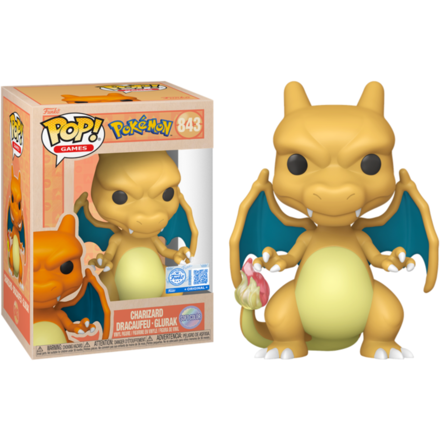 
                  
                    Pokemon - Charizard (Pastel) Pop! Vinyl Figure
                  
                