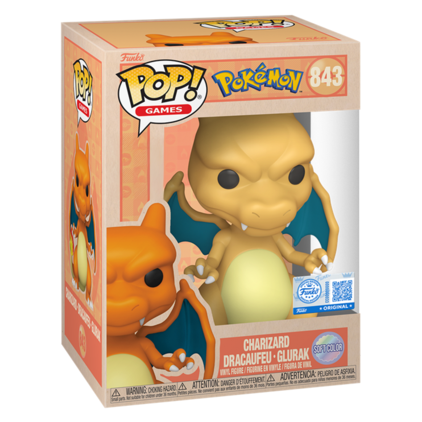 
                  
                    Pokemon - Charizard (Pastel) Pop! Vinyl Figure
                  
                
