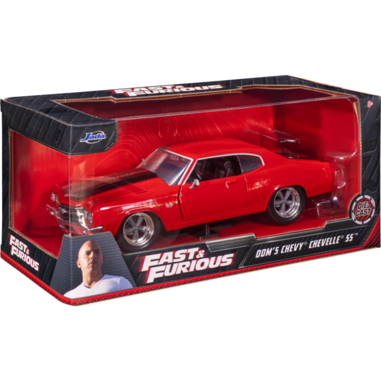 
                  
                    The Fate of the Furious - 1970 Chevrolet Chevelle SS 1/24th Scale Die-Cast Vehicle Replica
                  
                