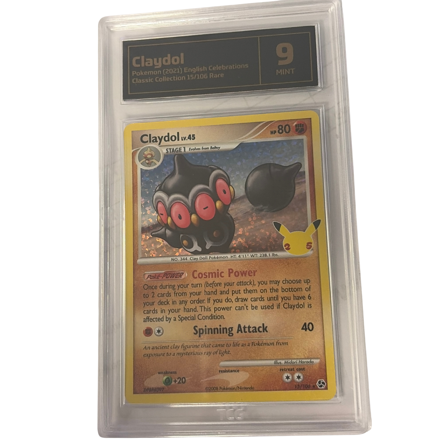
                  
                    TCG Graded Pokemon Claydol
                  
                
