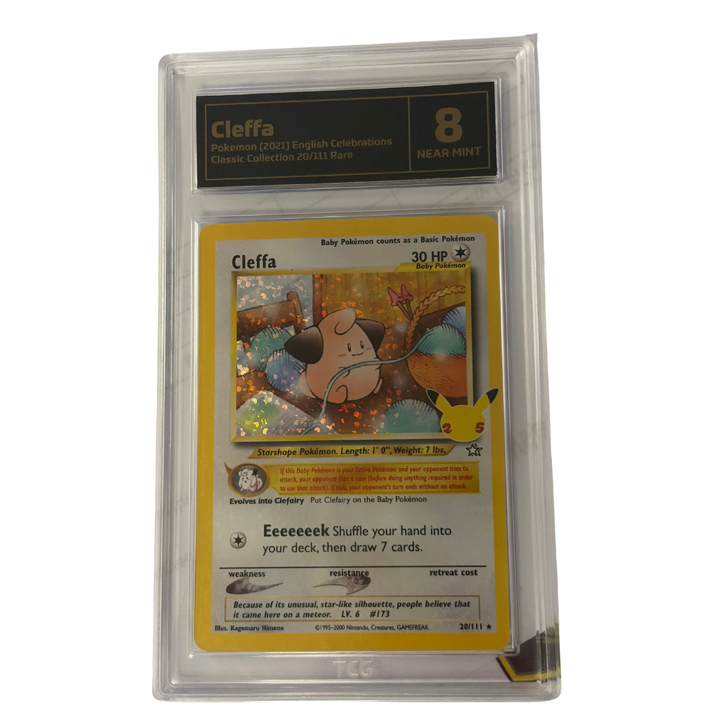 
                  
                    TCG Graded Pokemon Cleffa
                  
                