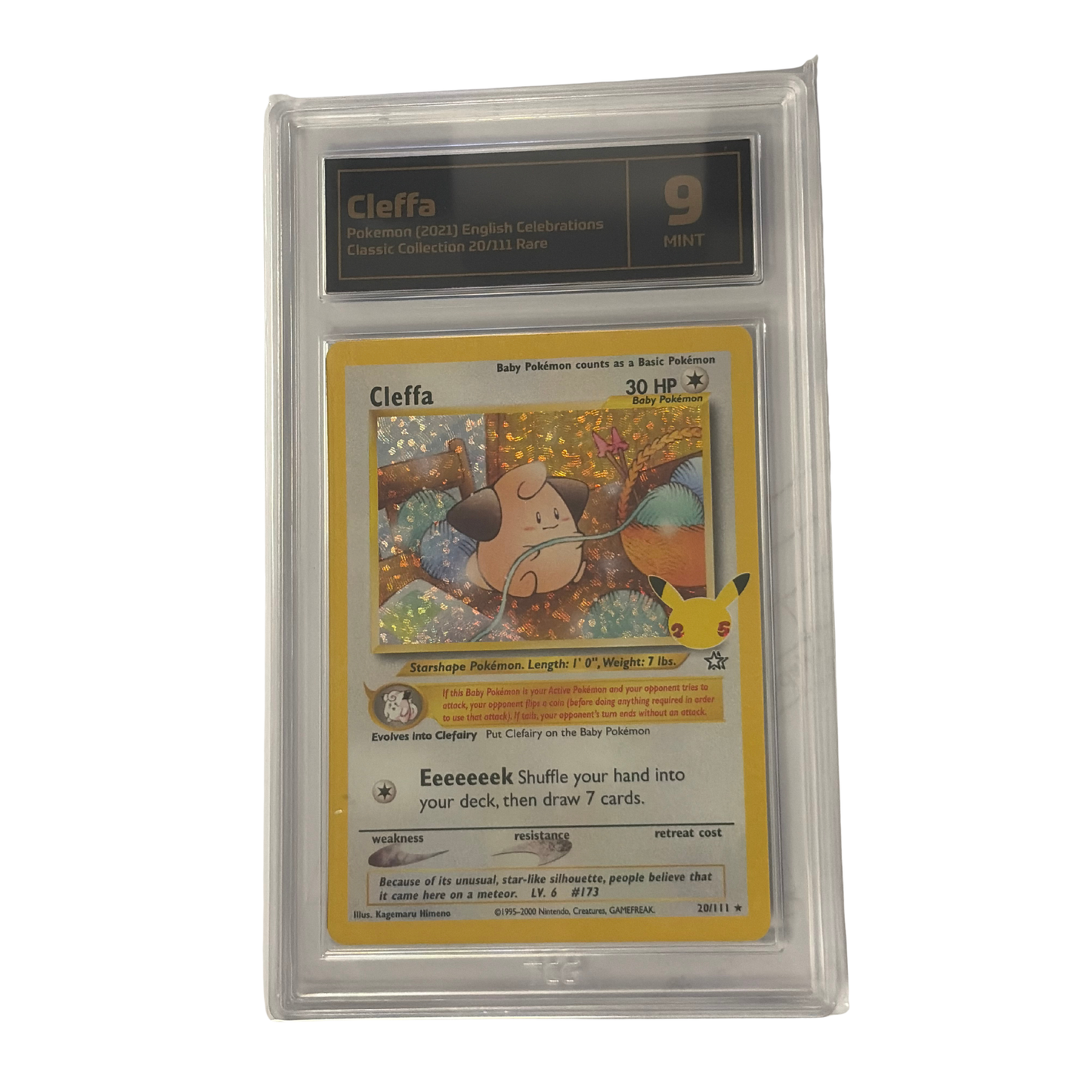 
                  
                    TCG Graded Pokemon Cleffa
                  
                