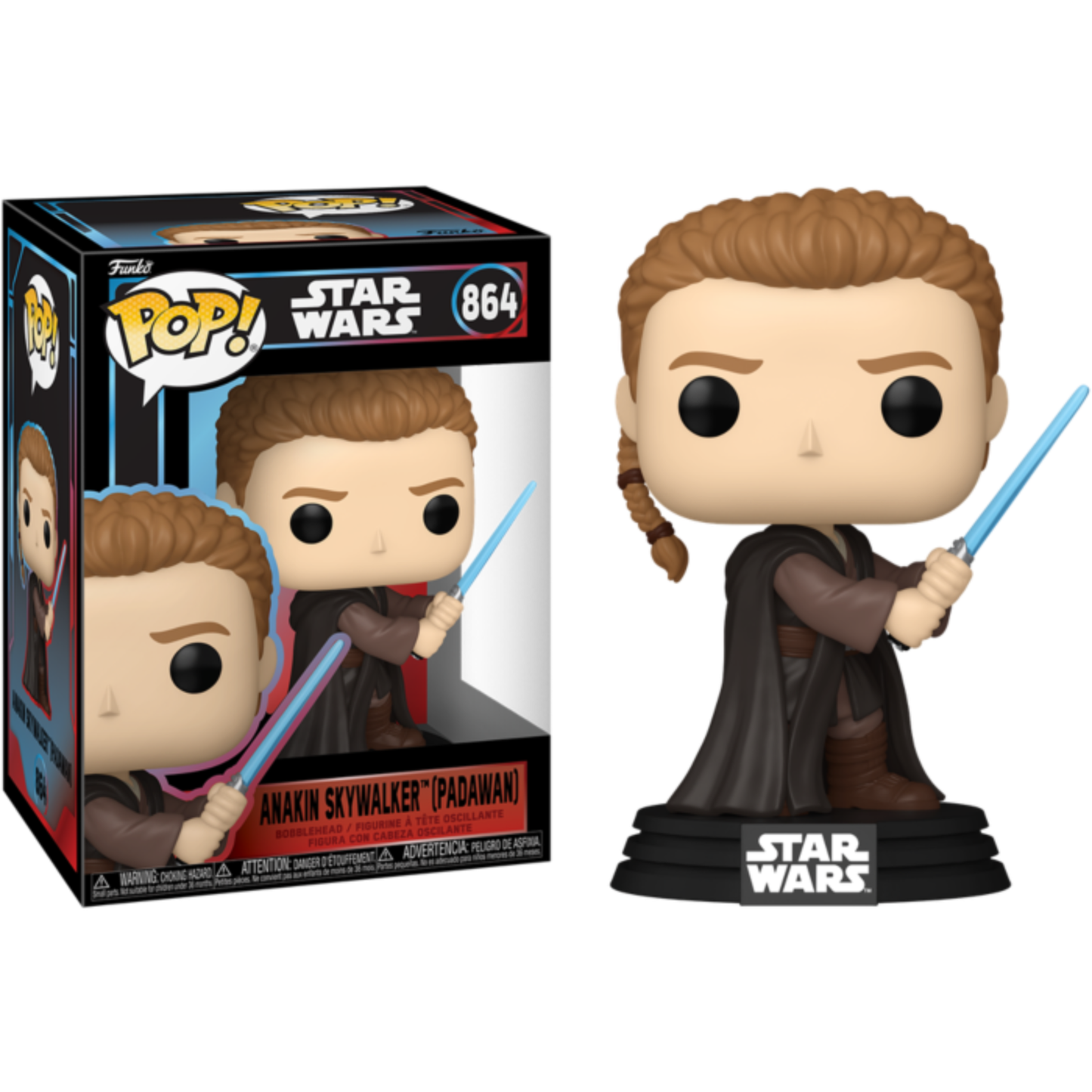 
                  
                    Star Wars - Anakin Skywalker (Padawan) Pop! Vinyl Figure
                  
                