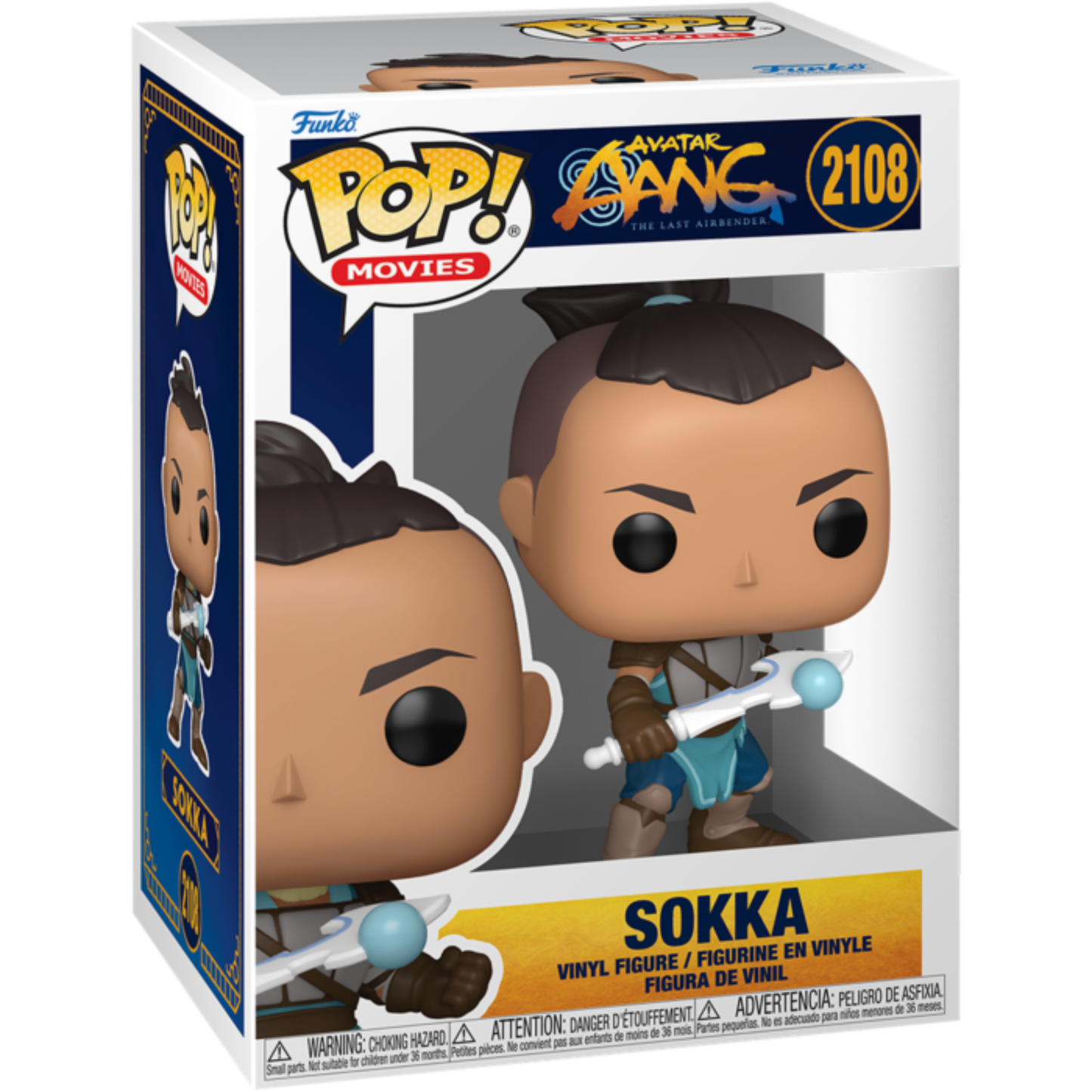 
                  
                    Avatar Aang: The Last Airbender - Sokka Pop! Vinyl Figure
                  
                