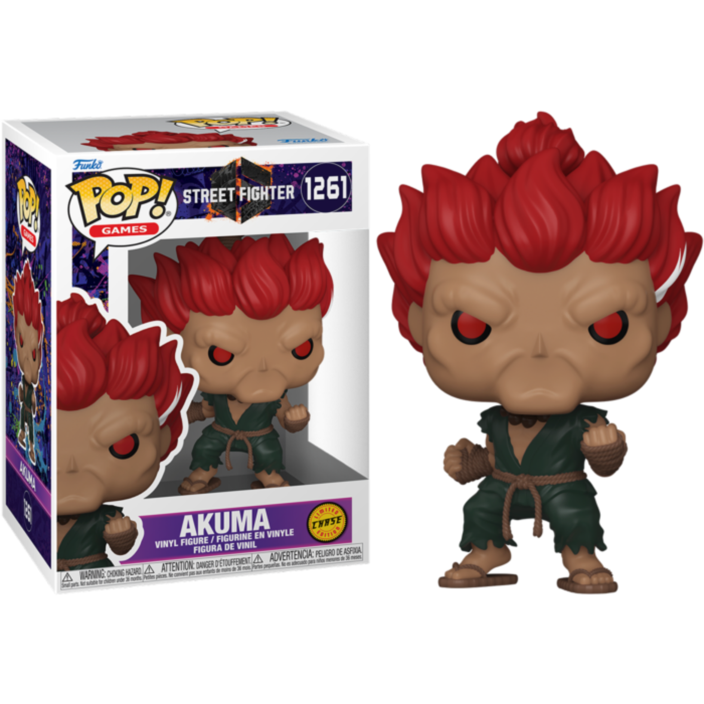 
                  
                    Street Fighter 6 - Akuma Pop! Vinyl Figure
                  
                