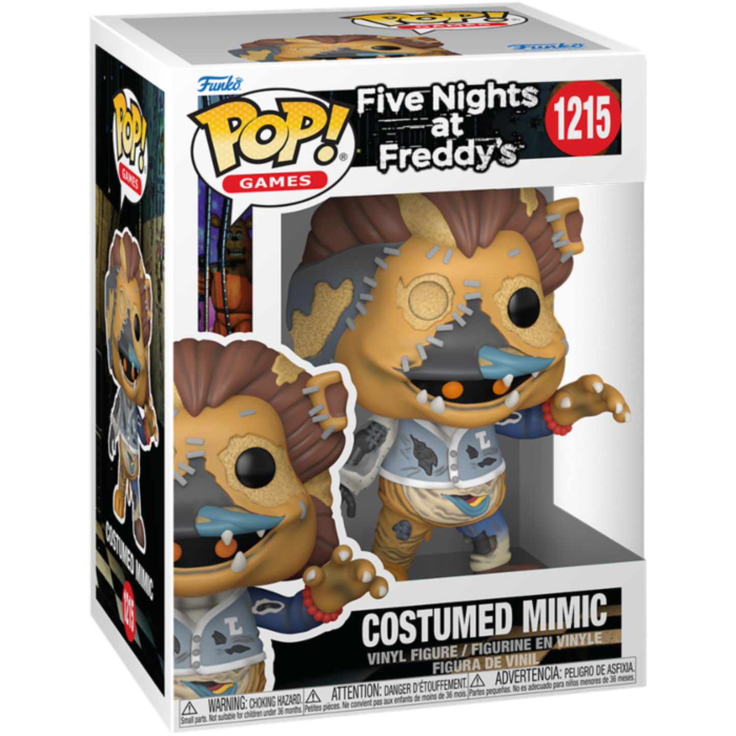 
                  
                    Five Nights at Freddy's - Costumed Mimic Pop! Vinyl Figure
                  
                