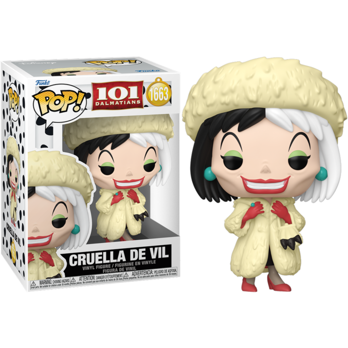 
                  
                    101 Dalmatians (1961) - Cruella De Vil Pop! Vinyl Figure
                  
                