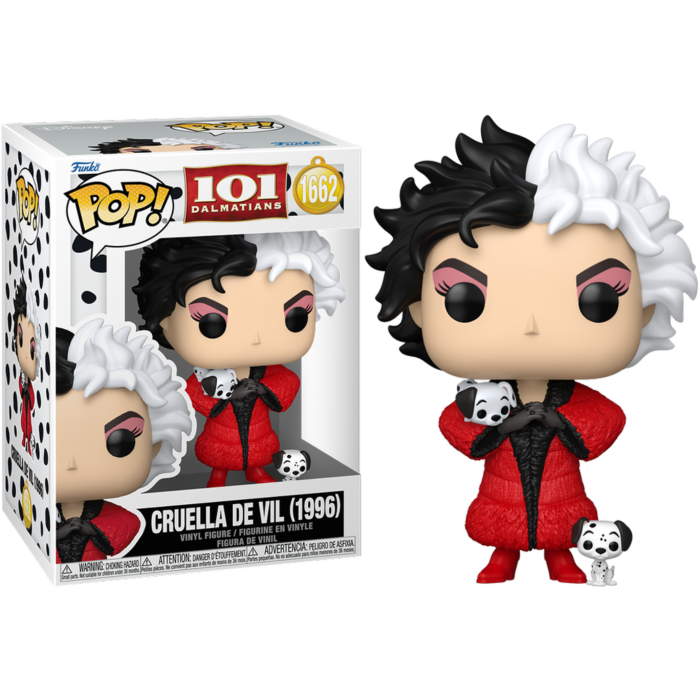 
                  
                    101 Dalmatians (1996) - Cruella De Vil Pop! Vinyl Figure
                  
                