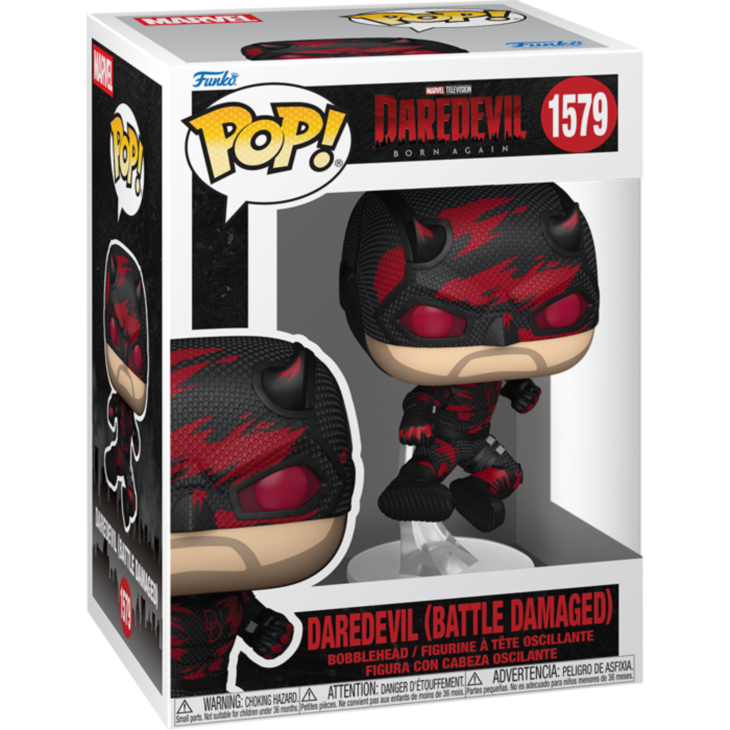
                  
                    Daredevil: Born Again (2025) - Daredevil (Battle Damaged) Pop! Vinyl Figure
                  
                