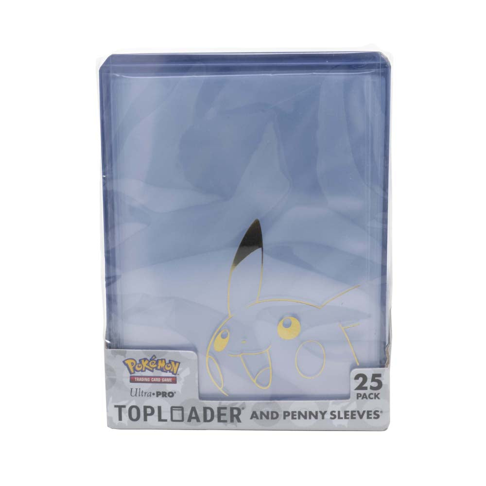 
                  
                    Ultra Pro - Pikachu TOPLOADER® and PENNY SLEEVES® Combo Pack 25per Pack
                  
                
