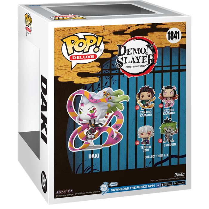 
                  
                    Demon Slayer - Daki Deluxe Pop! Vinyl Figure
                  
                