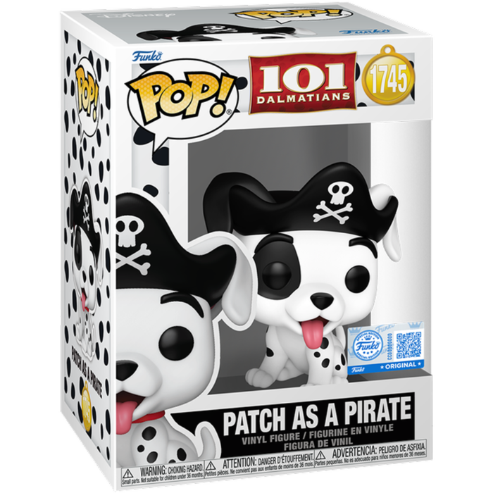 
                  
                    101 Dalmatians - Patch as a Pirate Pop! Vinyl Figure
                  
                