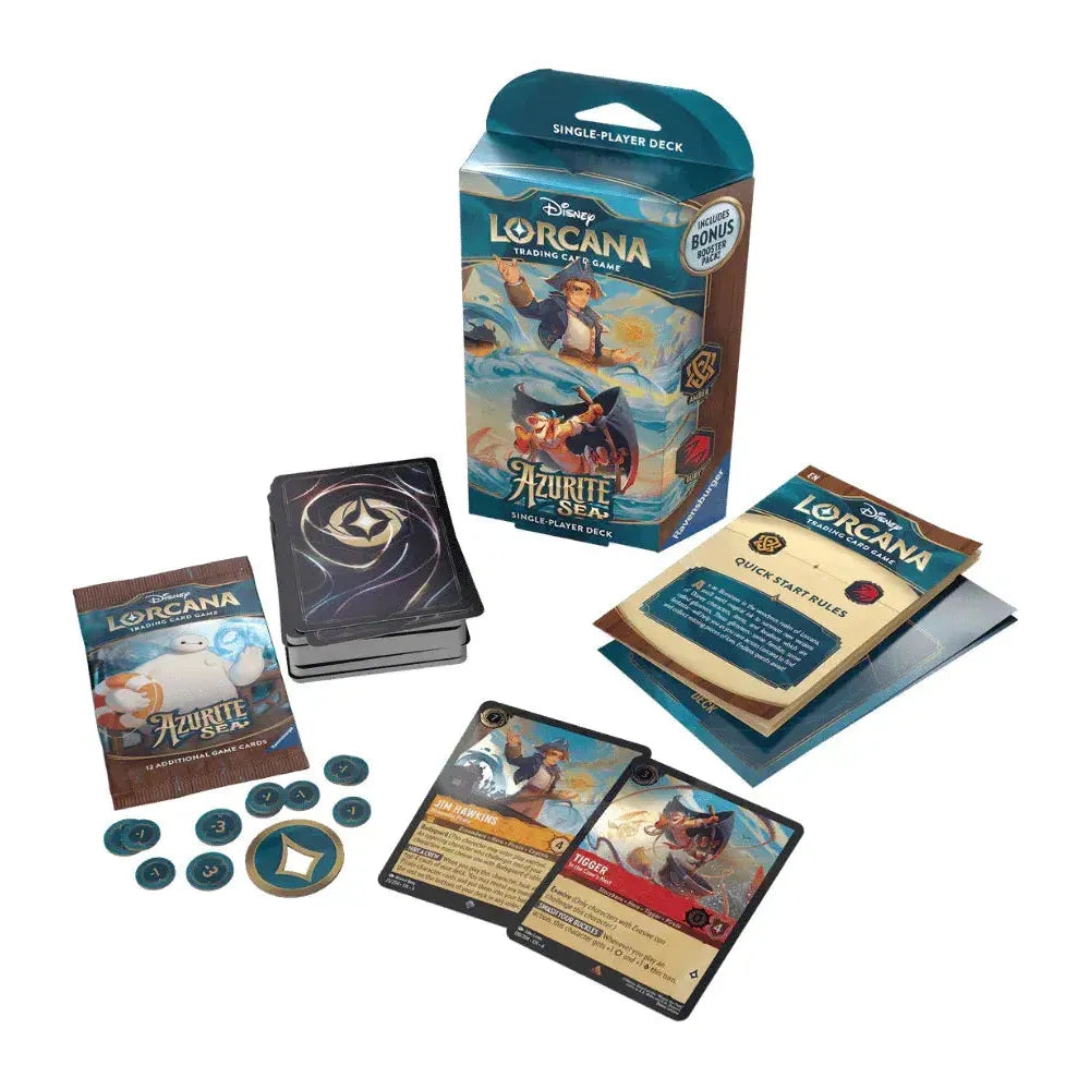 
                  
                    Disney Lorcana TCG: Azurite Sea Starter Deck
                  
                