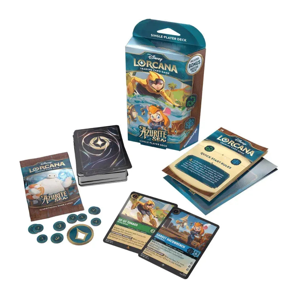 
                  
                    Disney Lorcana TCG: Azurite Sea Starter Deck
                  
                