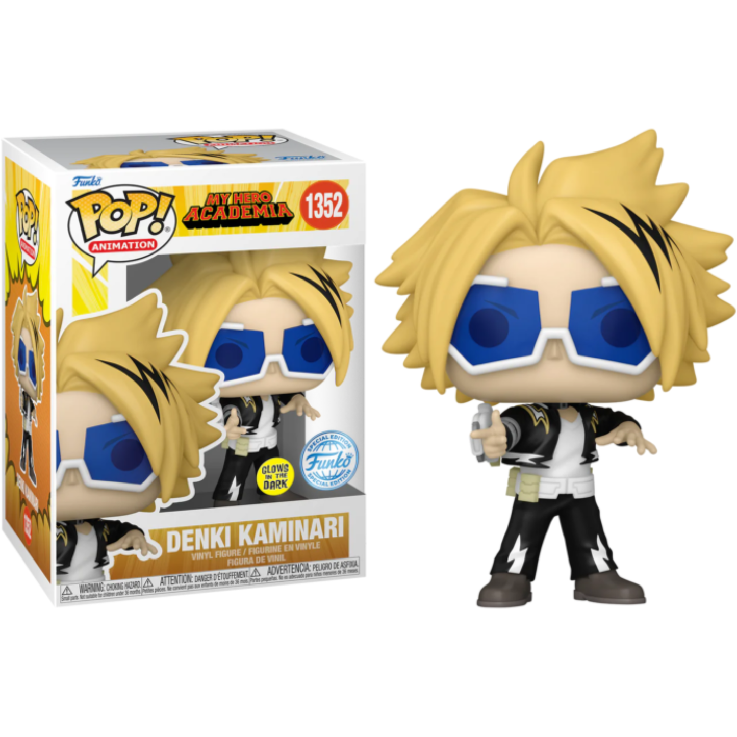 
                  
                    My Hero Academia: Season 5 - Denki Kaminari Glow-in-the-Dark Pop! Vinyl Figure
                  
                