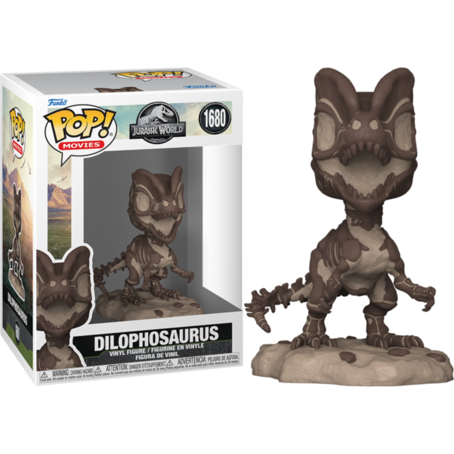 
                  
                    Jurassic World - Dilophosaurus Fossil Pop! Vinyl Figure
                  
                