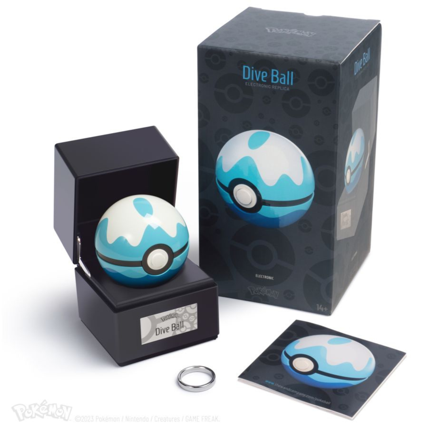 
                  
                    Pokemon - Dive Ball 1:1 Scale Life-Size Die-Cast Prop Replica
                  
                