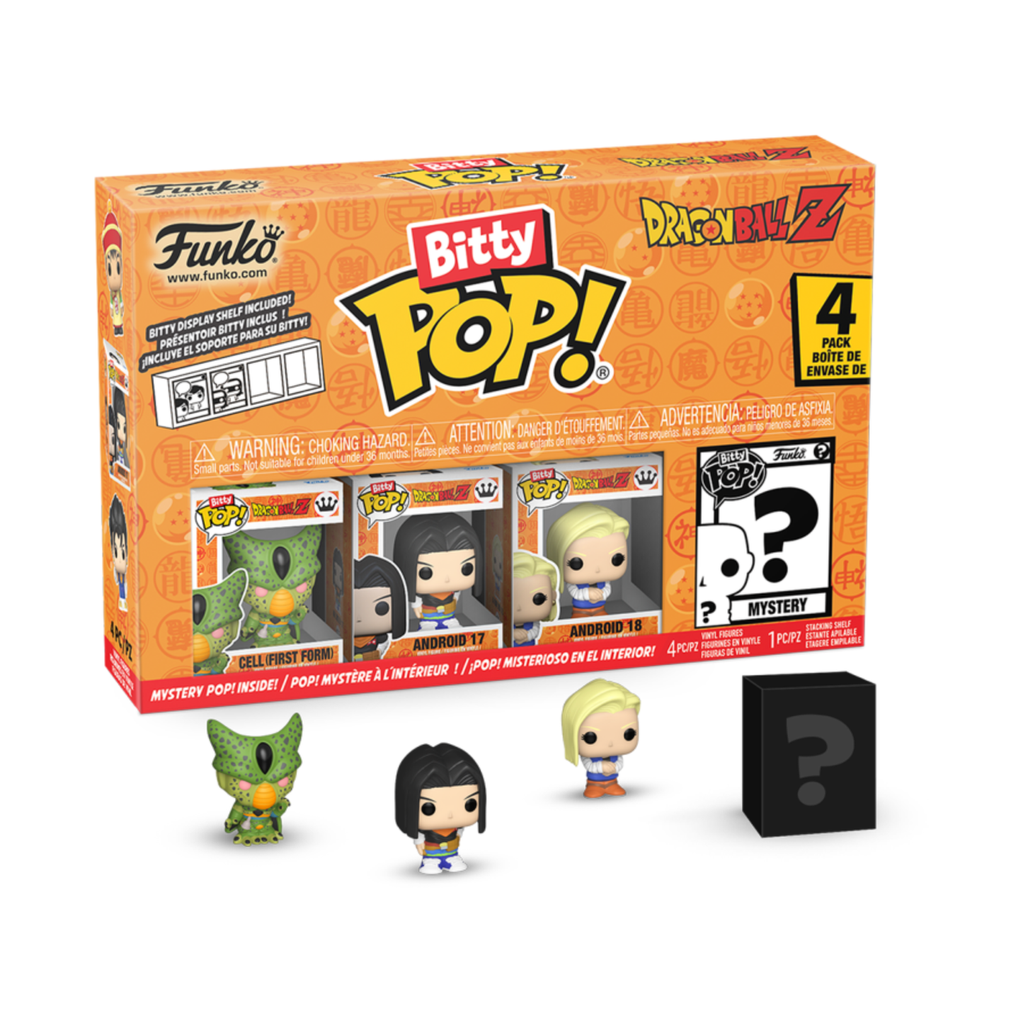 
                  
                    Dragon Ball Z - Cell (First Form) Bitty Pop! 4-Pack
                  
                