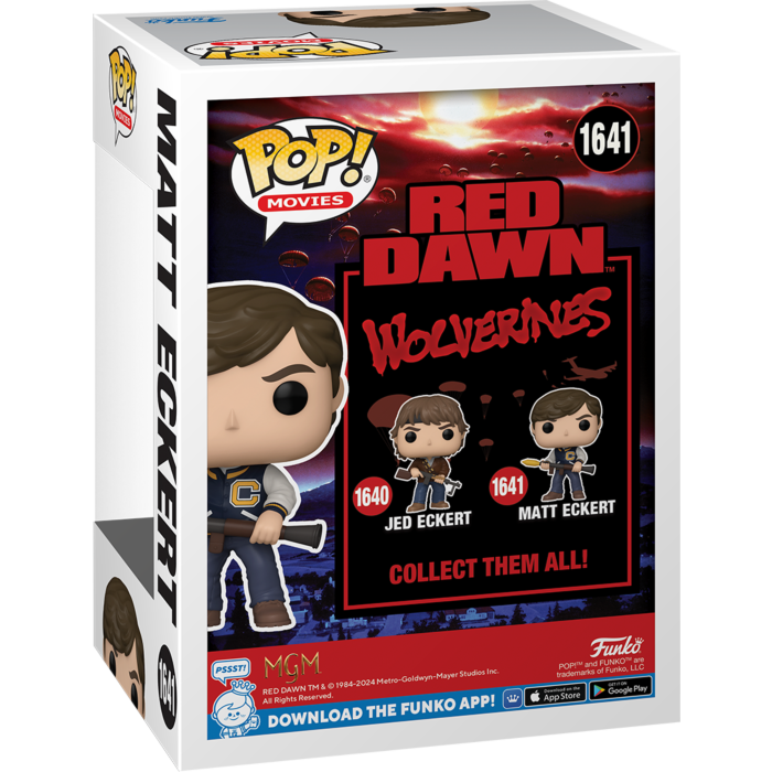 
                  
                    Red Dawn - Matt Eckert Pop! Vinyl Figure
                  
                
