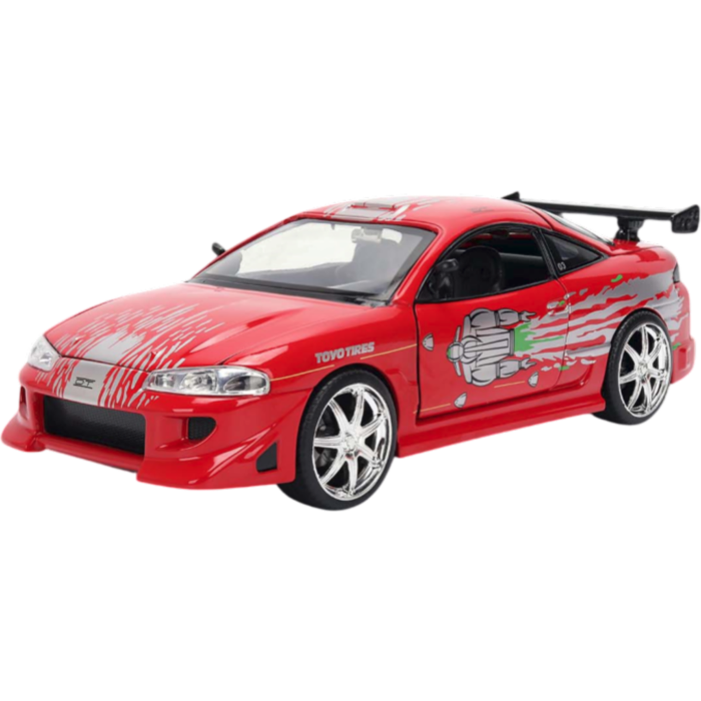 
                  
                    Fast & Furious - Brian's Mitsubishi Eclipse 1/24th Scale Die-Cast Vehicle Replica
                  
                