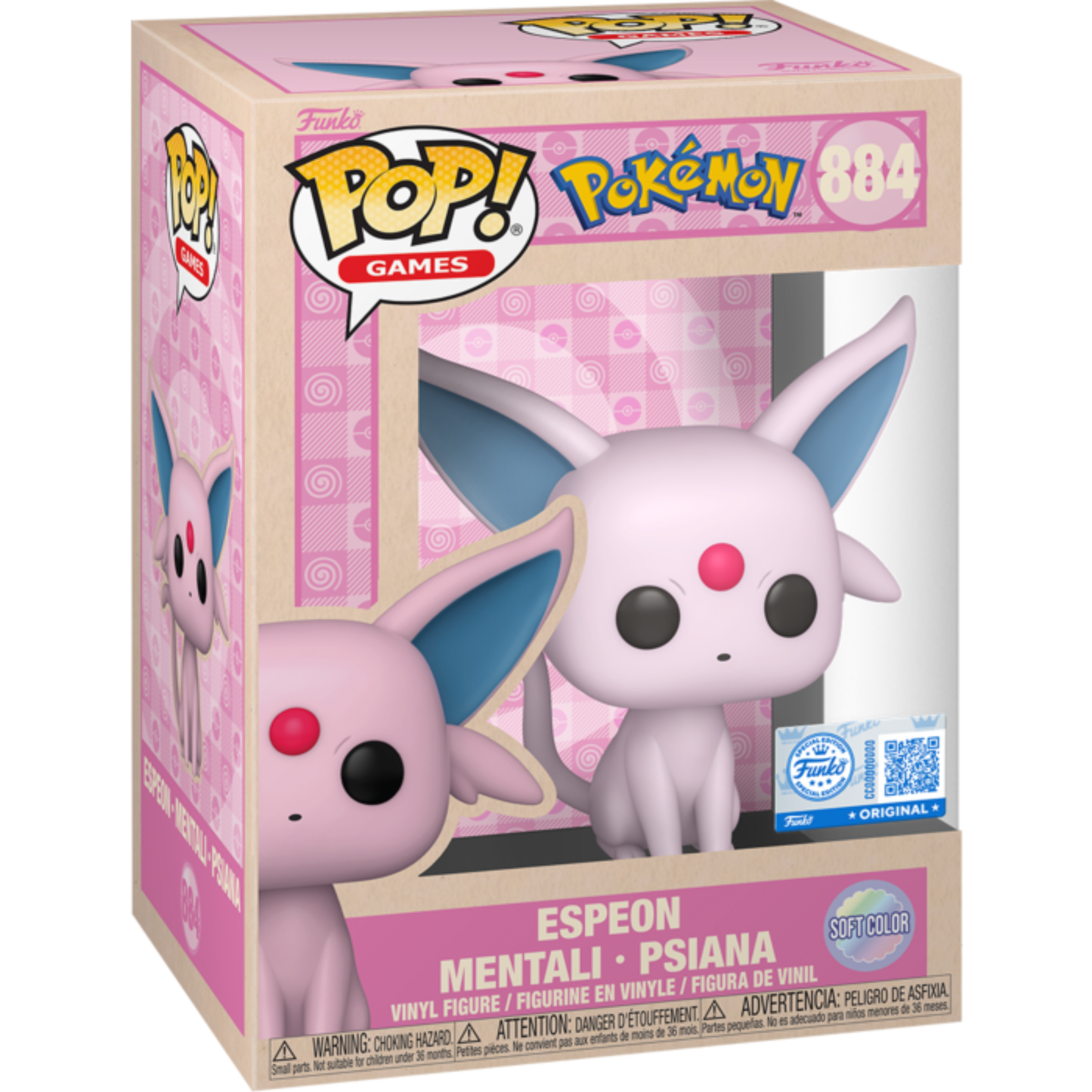 
                  
                    Pokemon - Espeon (Pastel) Pop! Vinyl Figure
                  
                