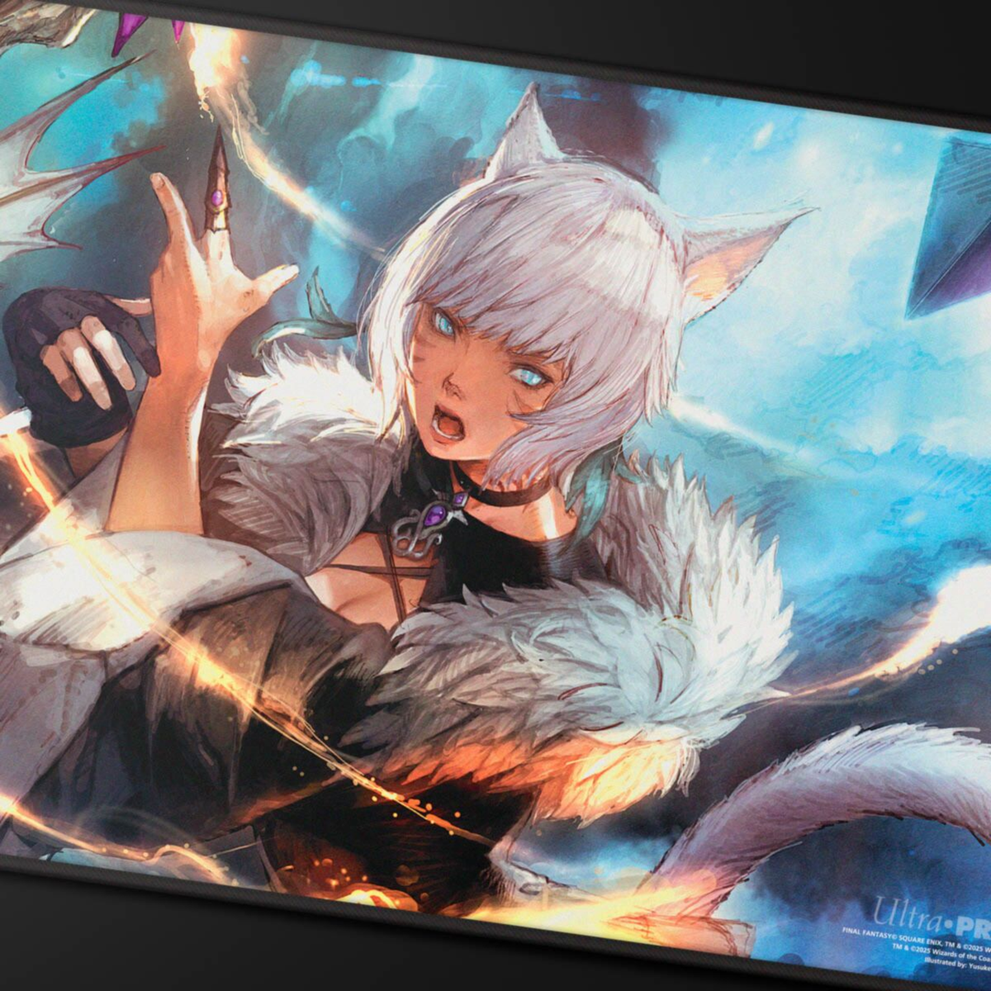
                  
                    Ultra Pro: Magic the Gathering - FINAL FANTASY Black Stitched Playmat Premium Z for MtG
                  
                
