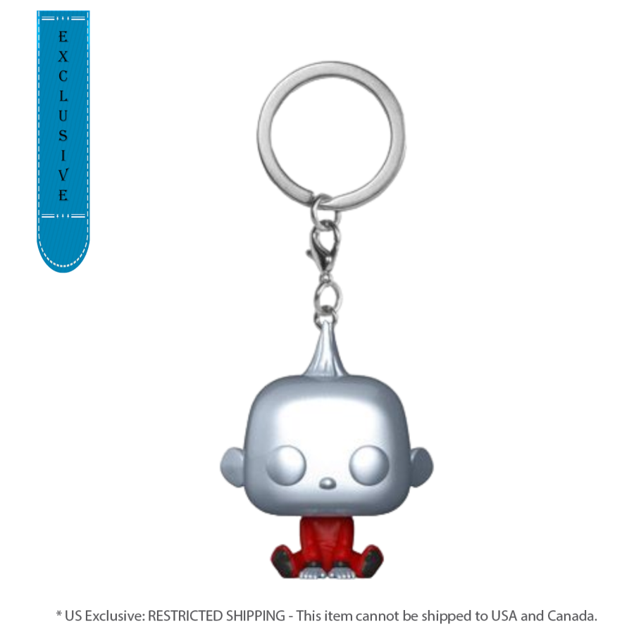 Incredibles 2 - Jack-Jack Metallic US Exclusive Pocket Pop! Keychain