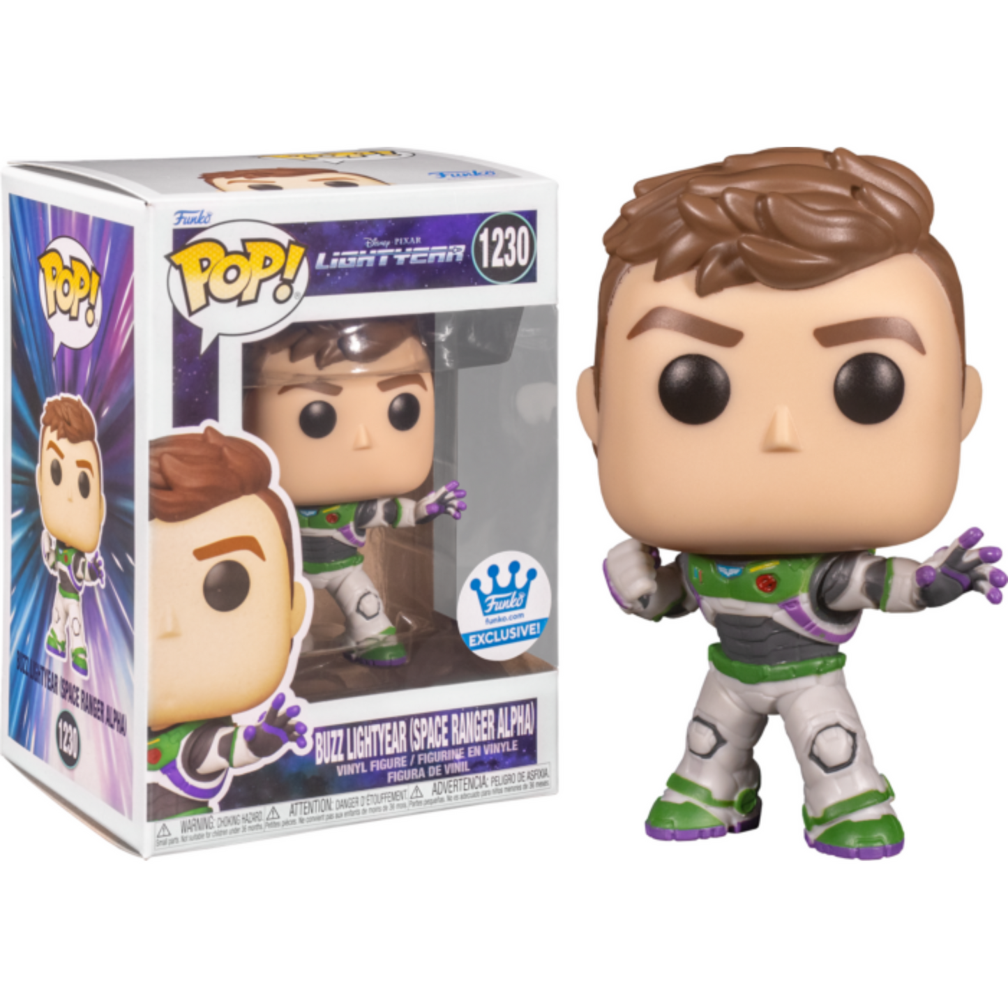 
                  
                    Lightyear (2022) - Buzz Lightyear with Alpha Suit Pop! Vinyl Figure
                  
                