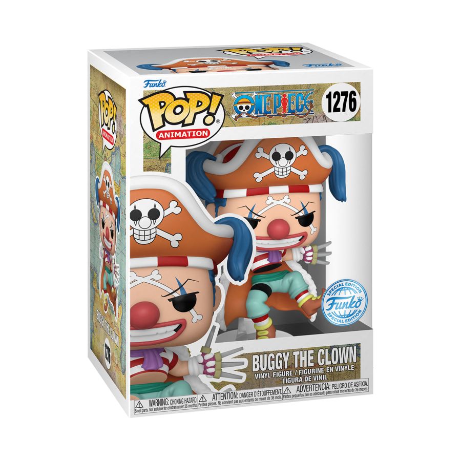 
                  
                    One Piece - Buggy the Clown US Exclusive Pop! Vinyl
                  
                