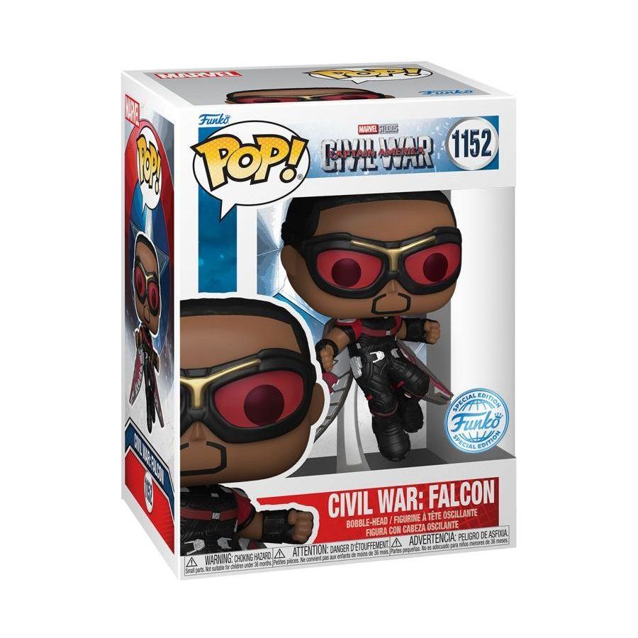 
                  
                    Captain America: Civil War - Falcon US Exclusive Build-A-Scene Pop! Vinyl [RS]
                  
                