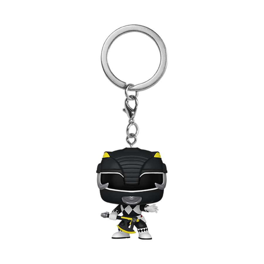 Power Rangers 30th - Black Ranger Pop! * Keychain