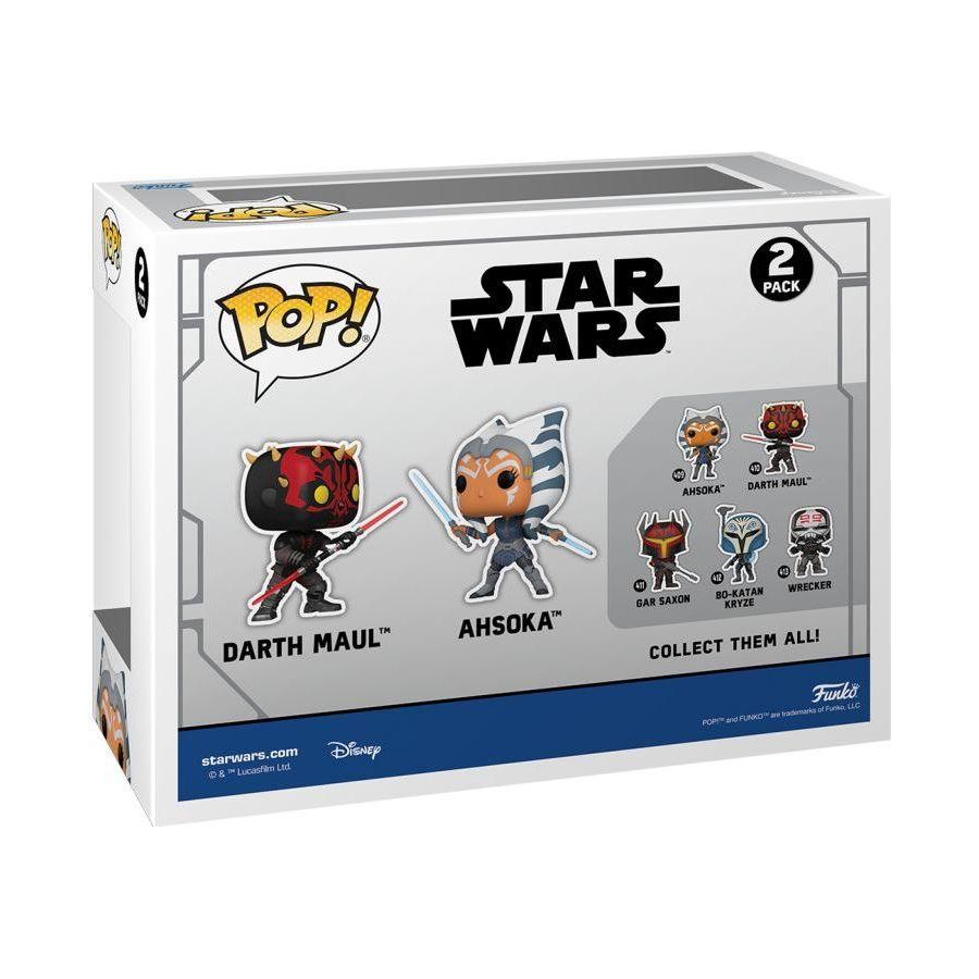 
                  
                    Star Wars: Clone Wars - Darth Maul Vs Ahsoka US Exclusive Pop! 2 Pack [RS]
                  
                