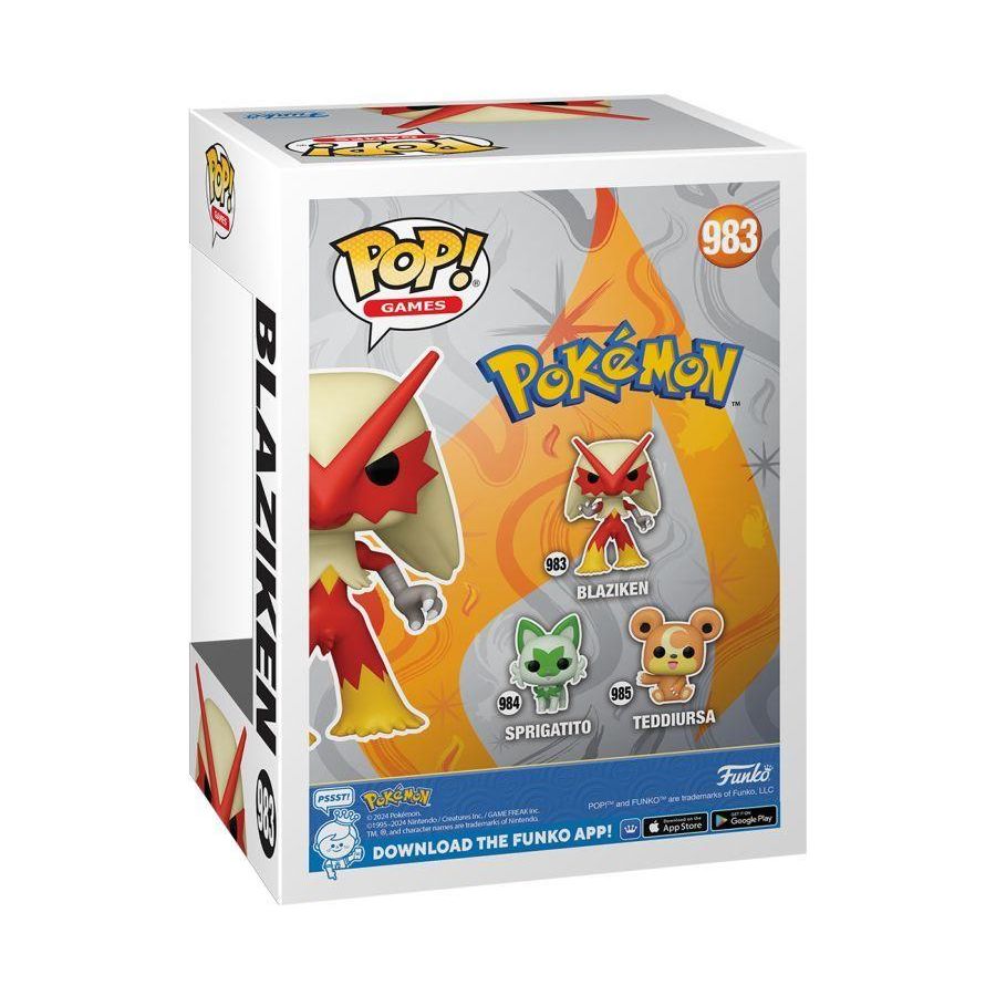 
                  
                    Pokemon - Blaziken Pop! Vinyl
                  
                