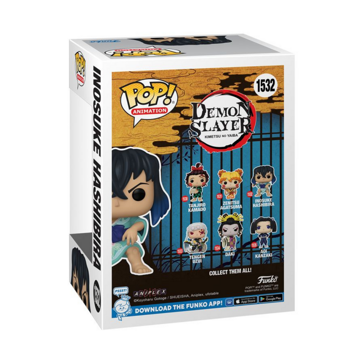 
                  
                    Demon Slayer - Inosuke Hashibira (Kimono) Pop! Vinyl Figure
                  
                