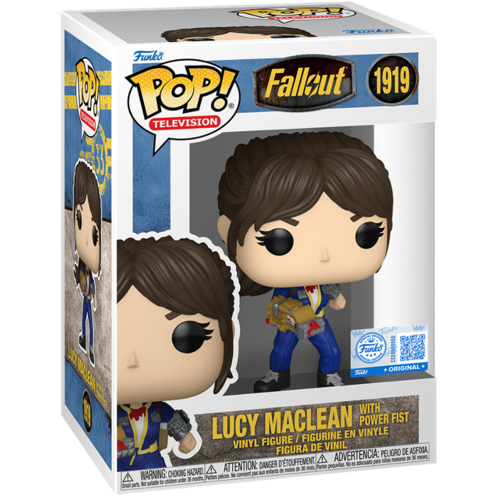 
                  
                    Fallout (2024) - Lucy MacLean with Power Fist Pop! Vinyl Figure
                  
                