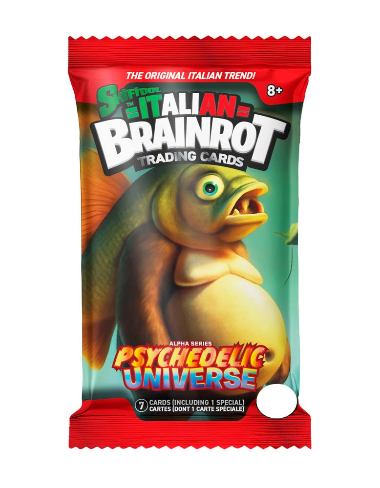 
                  
                    Skifidol Italian Brainrot Trading Card Game Blister (Alpha Series)
                  
                