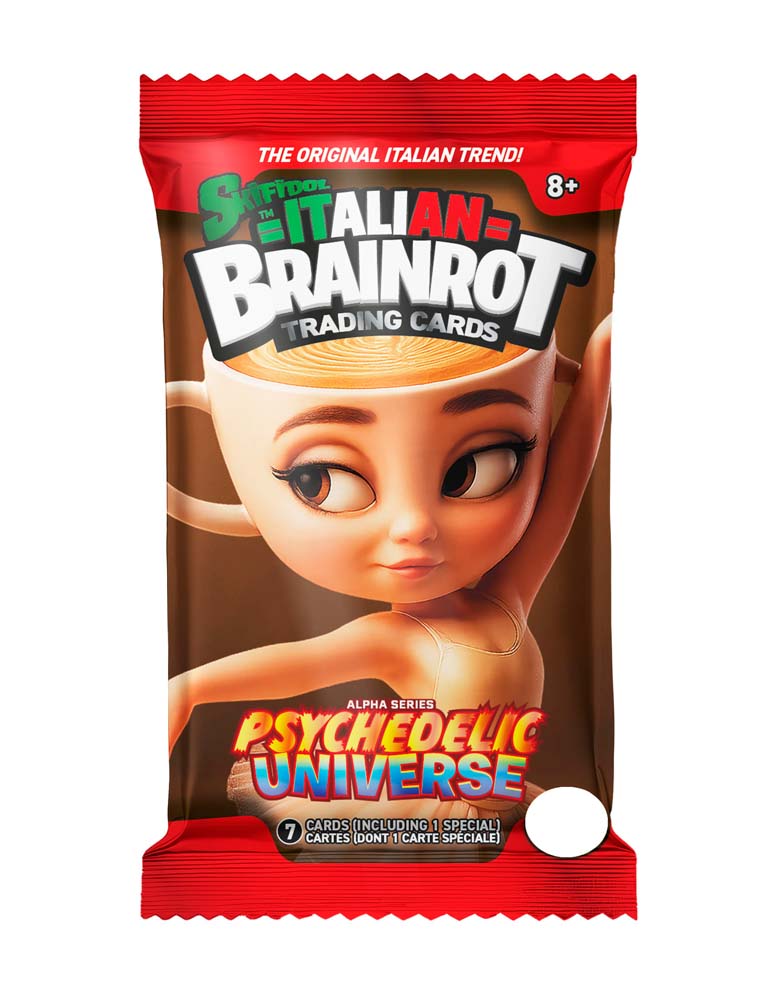
                  
                    Skifidol Italian Brainrot Trading Card Game Booster Box (Alpha Series)
                  
                