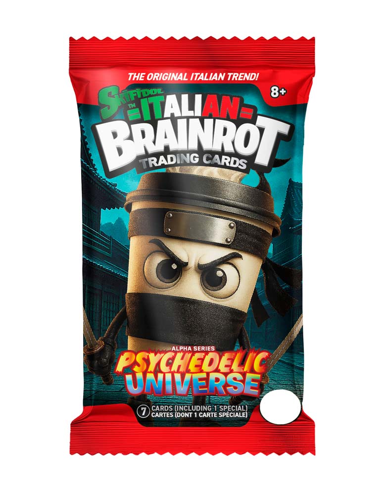 
                  
                    Skifidol Italian Brainrot Trading Card Game Booster Pack (Alpha Series)
                  
                