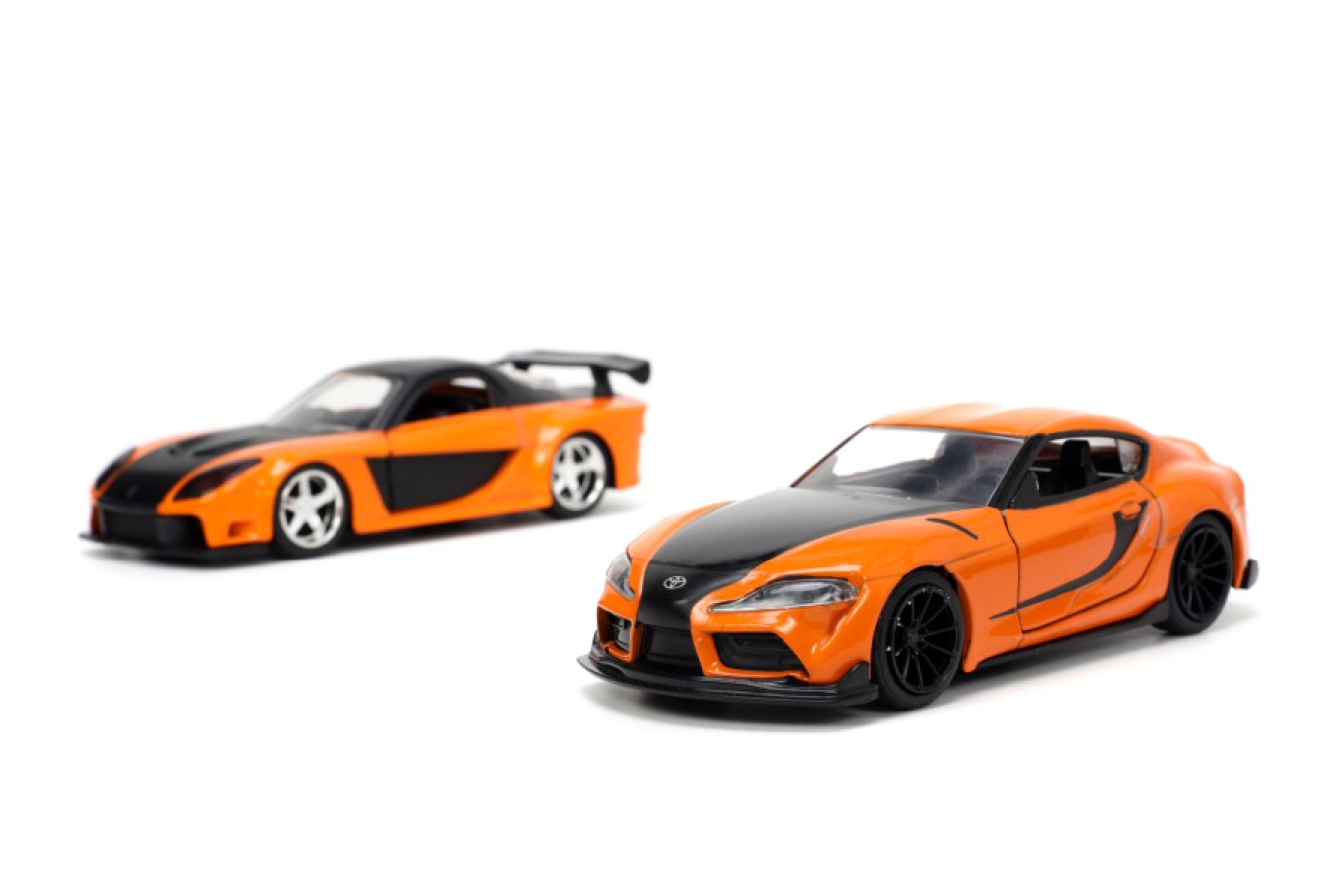 
                  
                    Fast & Furious - Han's Mazda RX-7 & Toyota GR Supra 1:32 Scale 2-Pack
                  
                