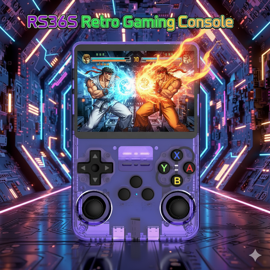 
                  
                    R36S Retro Gaming Console 64gb Version
                  
                
