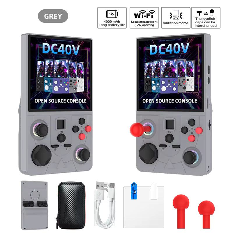 
                  
                    DC40V 4 Inch Handheld Retro Gaming Console 128gb
                  
                